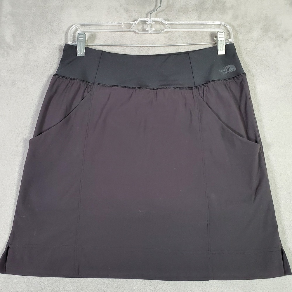 The North Face FlashDry Skort Women M Black Hiking Athleisure Gorpcore Tennis